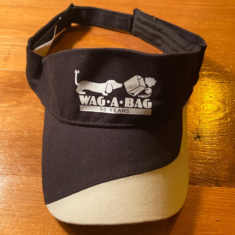 Wag-a-Bag 50 Year Anniversary Golf Sun Visor Cap